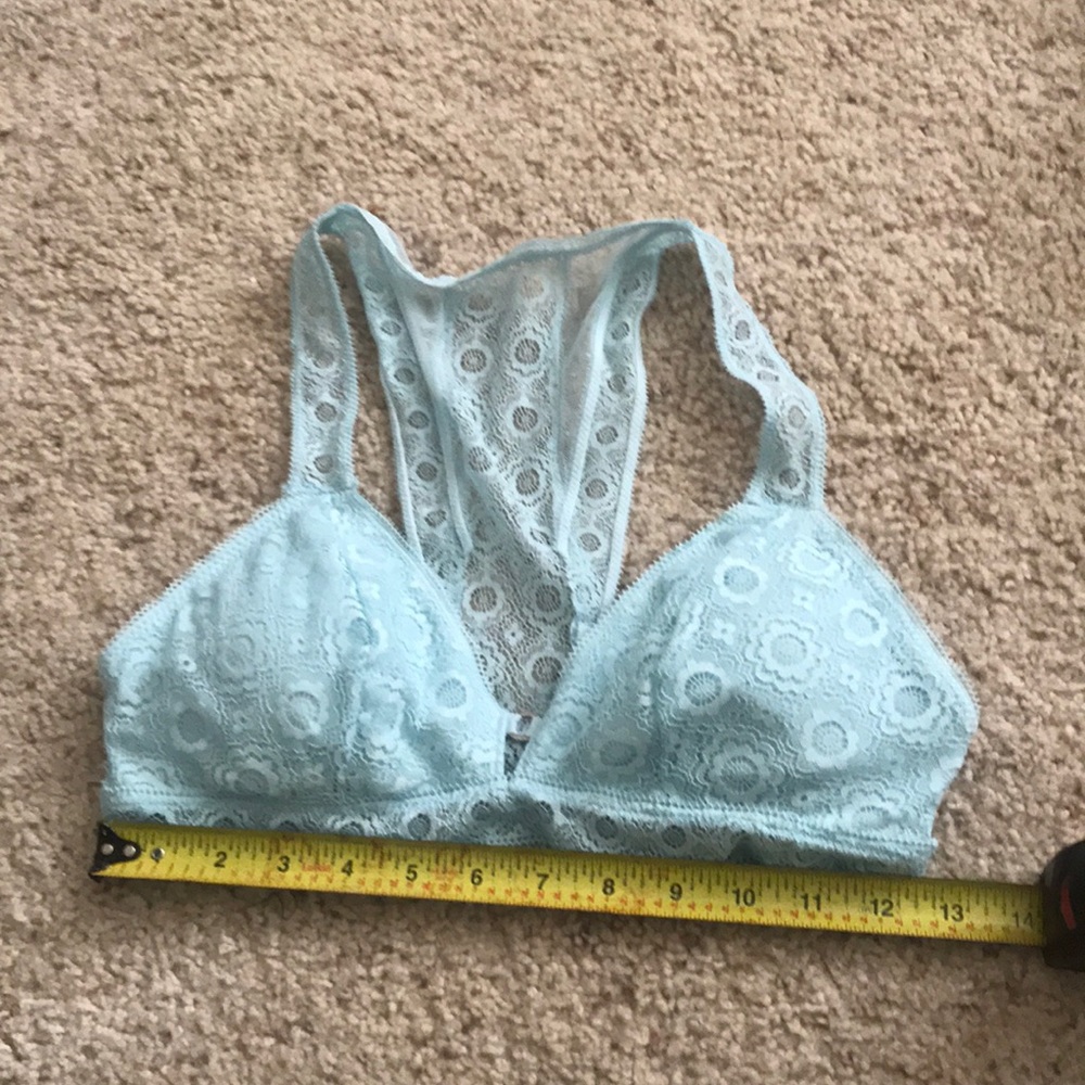 Light blue Razorback bralette - Picture 4 of 4